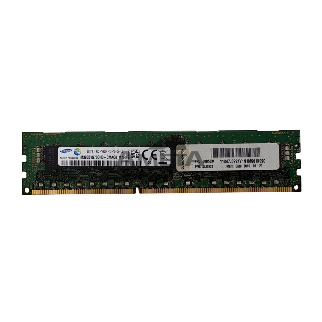 00D5034 / 47J0221 – Lenovo 8GB DDR3-1600 MHz CL13 ECC LP RDIMM