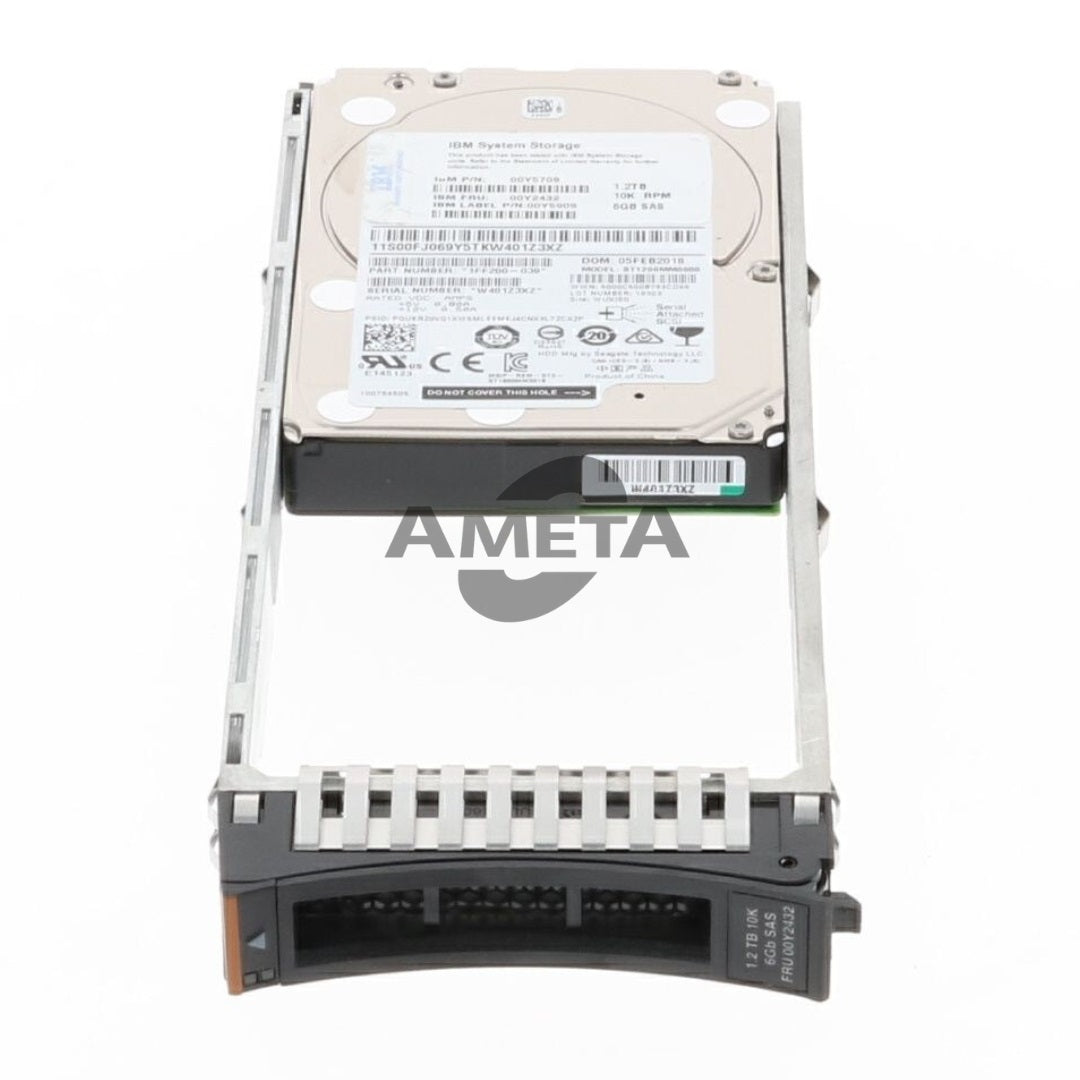 00MJ149 - 1.2TB 10K 6Gbps SAS SFF HDD V3700