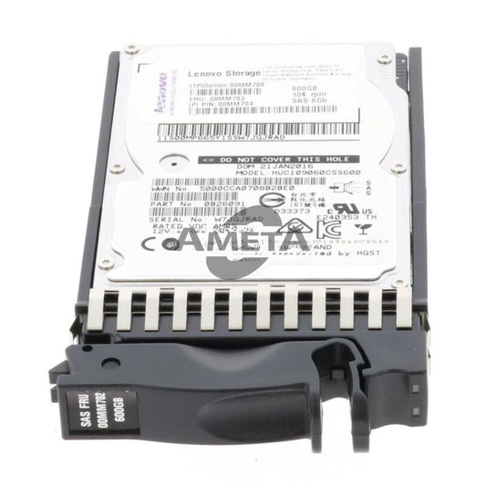 00MM700 / 00MM702 - Lenovo Storage 2.5" 600GB 10K SFF SAS HDD