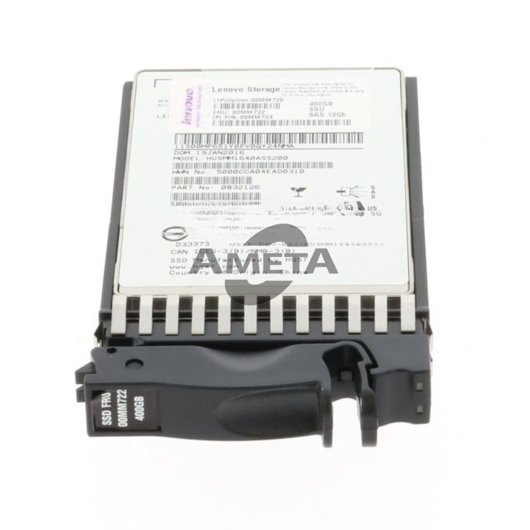 00MM720 / 00MM722 - Lenovo Storage 2.5" 400GB SSD (SAS)