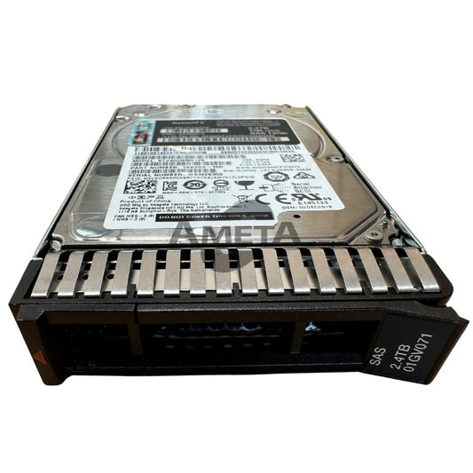 01GV070 / 01GV071 - Lenovo 2.4TB 10K 12Gbps SAS 2.5" G3HS 512e HDD