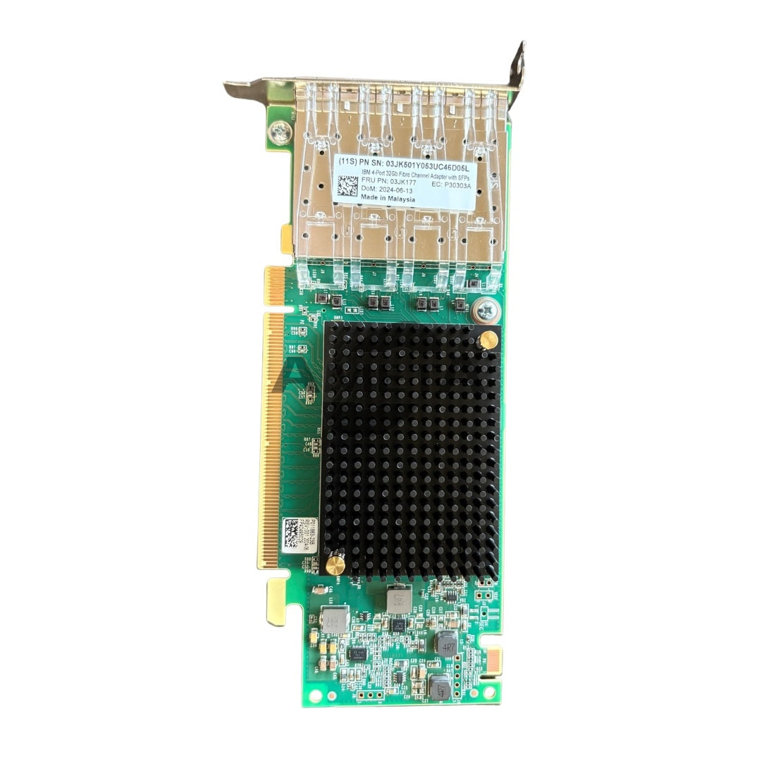 IBM 03JK177 - IBM 4 Port 32Gb/s FC/FC-NVMe Adapter