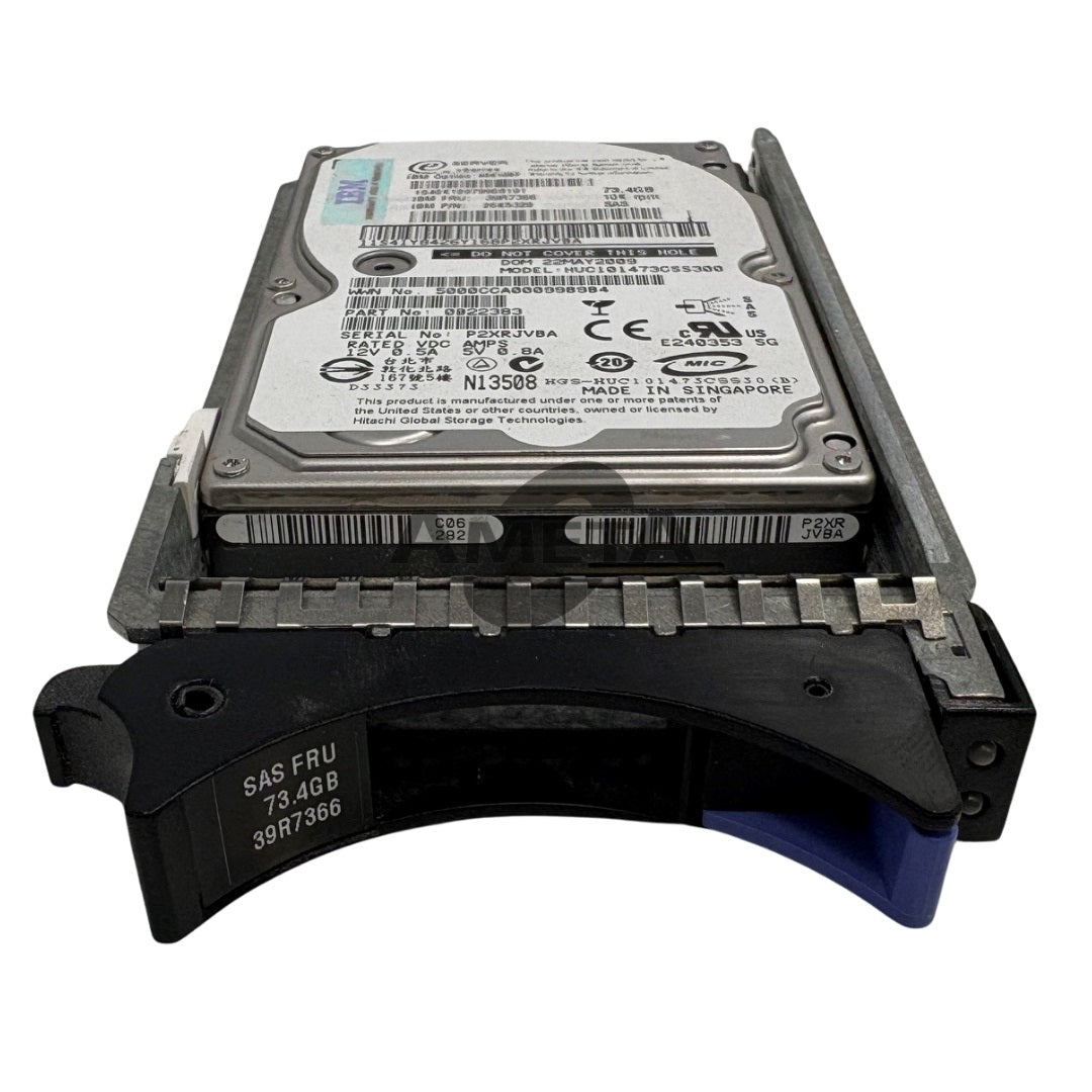 IBM 39R7366 - IBM 73.4GB 3G 10K SAS SFF HDD