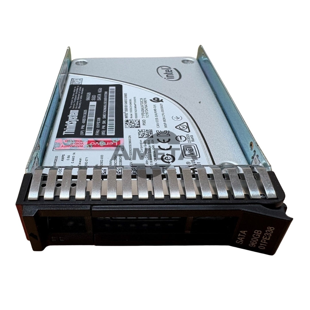 LENOVO 4XB7A13635 / 01PE338 - ThinkSystem 2.5" S4610 960GB Mixed Use SATA 6Gb HS SSD