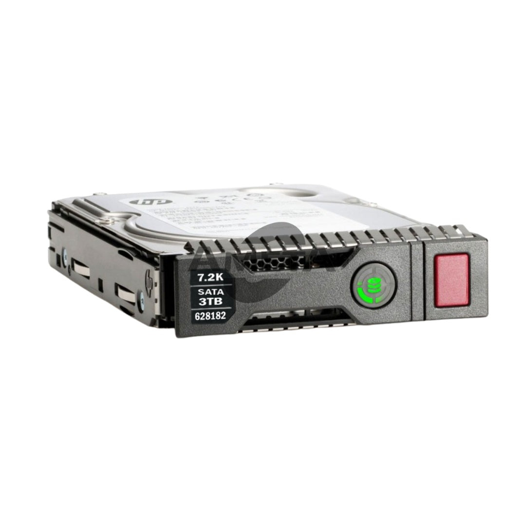 628062-B21 / 628182-001 - HPE 3TB 7.2K 6G MDL LFF SATA SC HDD