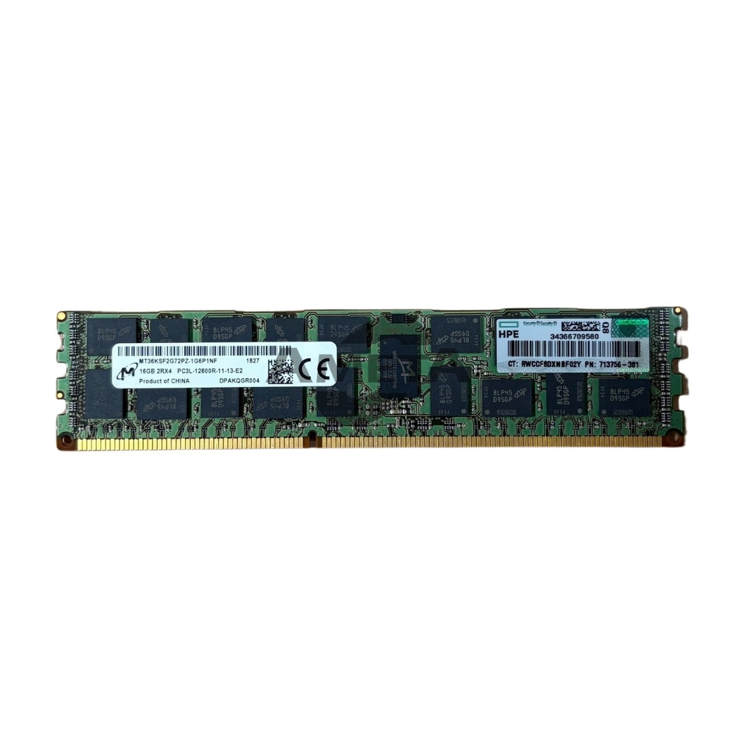 HP 713756-381 / 881118-001 – Integrity 16GB PC3L-12800R I6 Memory DIMM