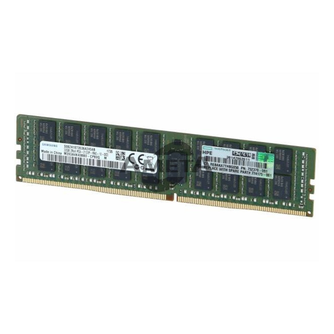 HPE 728629-B21 / 752370-091 – 32GB DDR4 ECC Registered (RDIMM) Memory Module