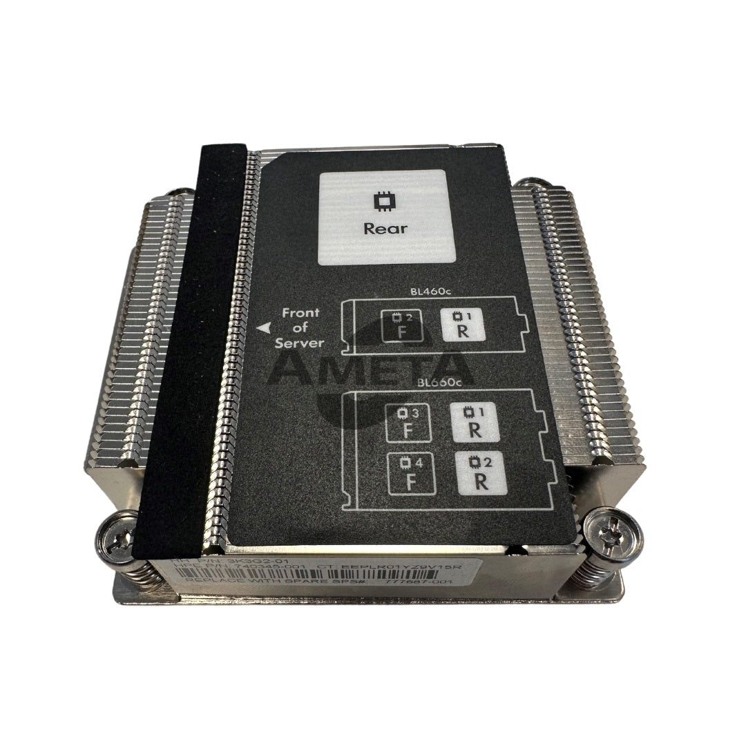 740345-001 / 777687-001 - HPE Heatsink (CPU1) BL460c Gen9