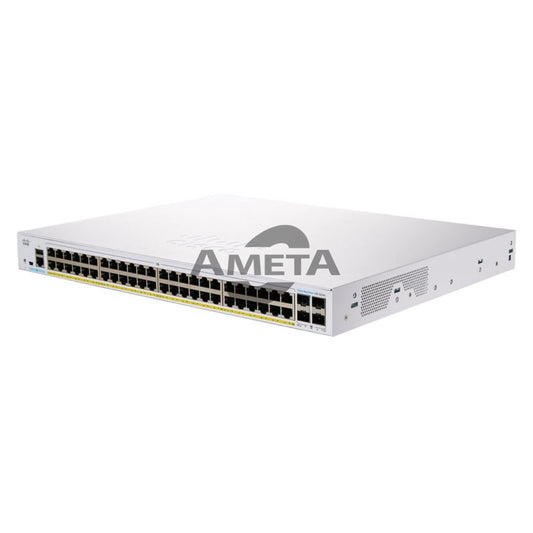 CBS350-48P-4G-EU - Cisco Managed 48-port GE, PoE+ 370W, 4x1G SFP Switch