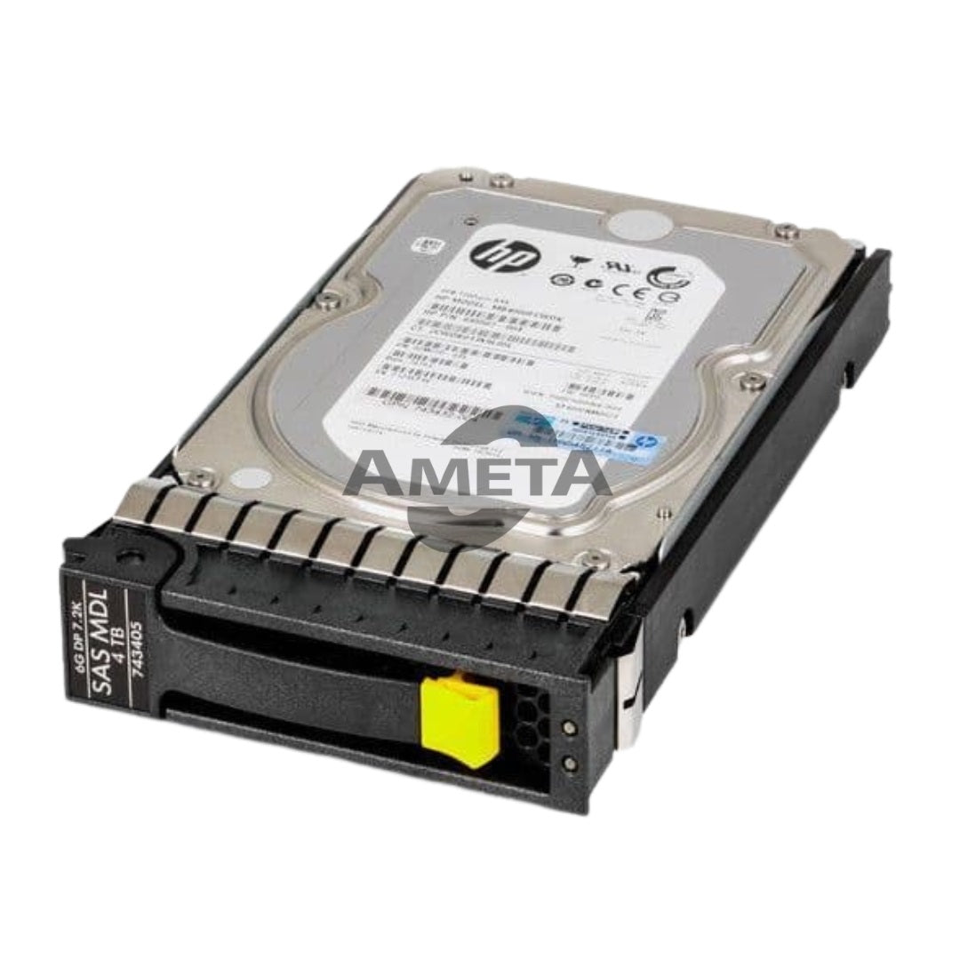HPE 4 TB 7.2K 6 Gb/s SAS Dual-Port 3.5″ Enterprise HDD – H6Z69A / 743405-001