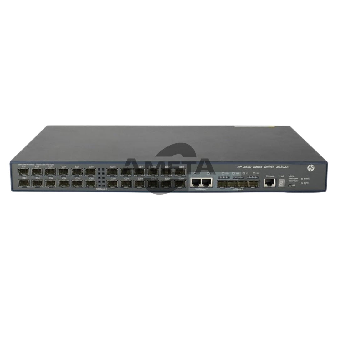 JG303A – HPE FlexNetwork 3600 24 SFP v2 EI Switch