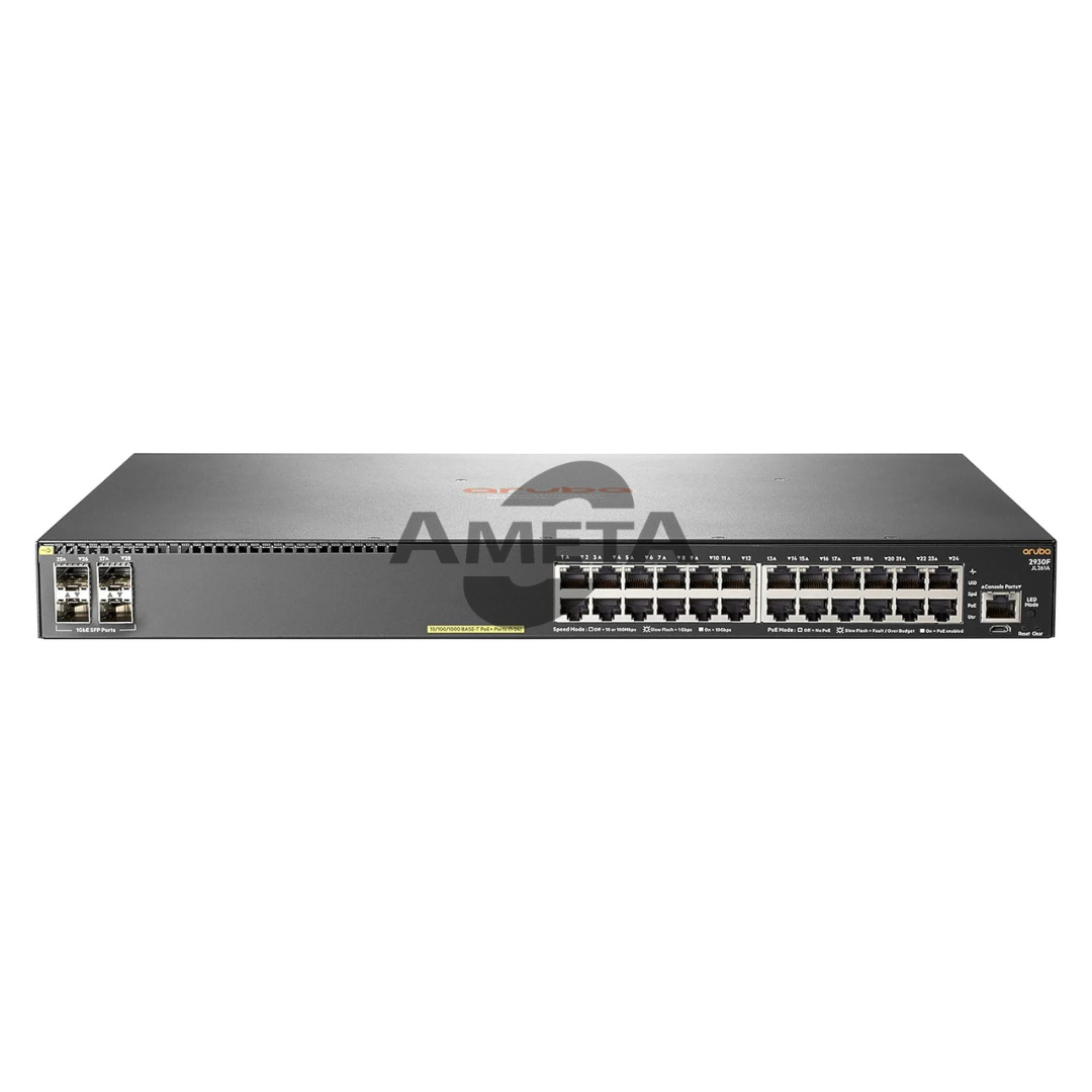 JL261A - ARUBA 2930F 24G POE+ 4SFP SWITCH