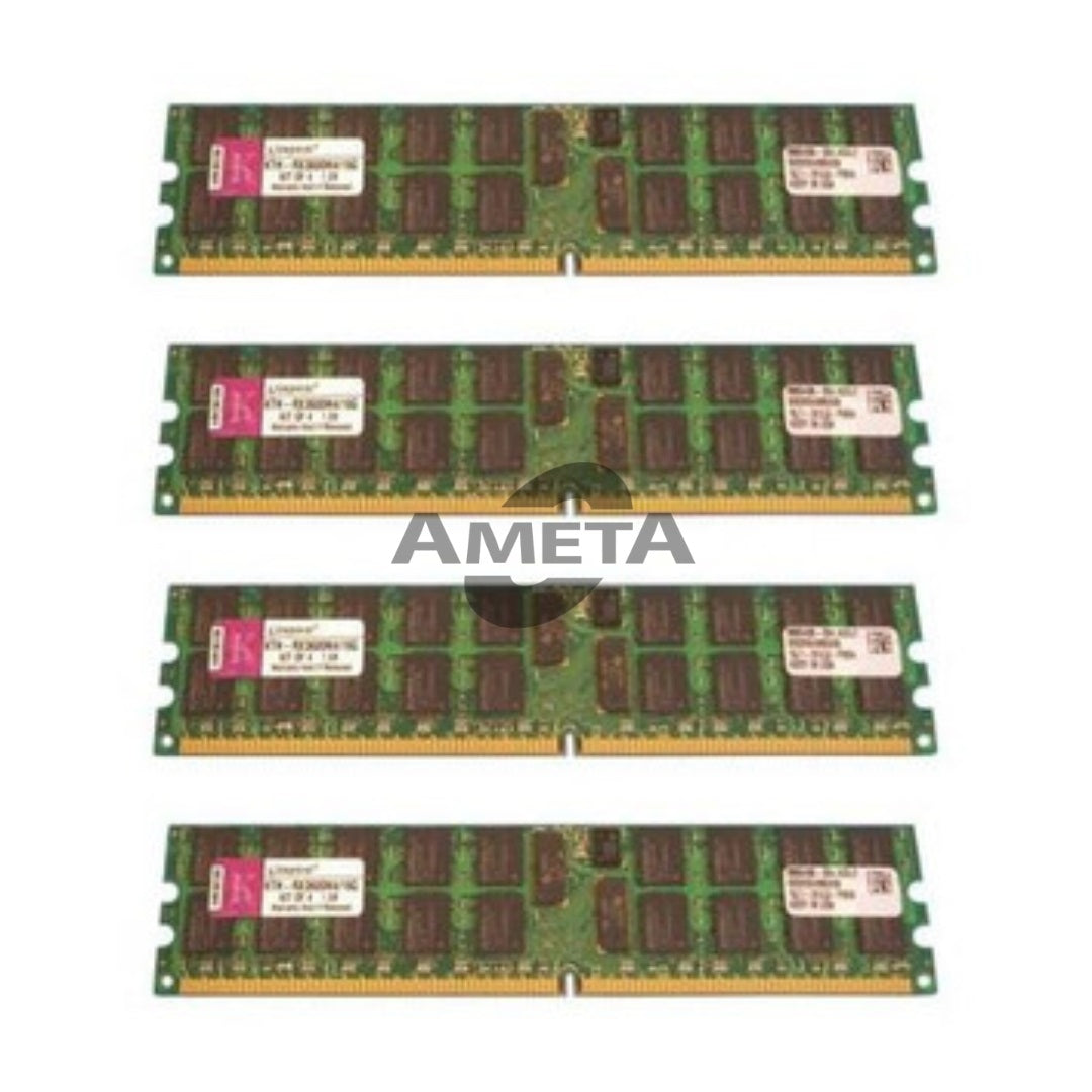 KTH-RX3600K4/16G - Kingston 16GB DDR2 Memory Quad for HP server rx3600/rx6600