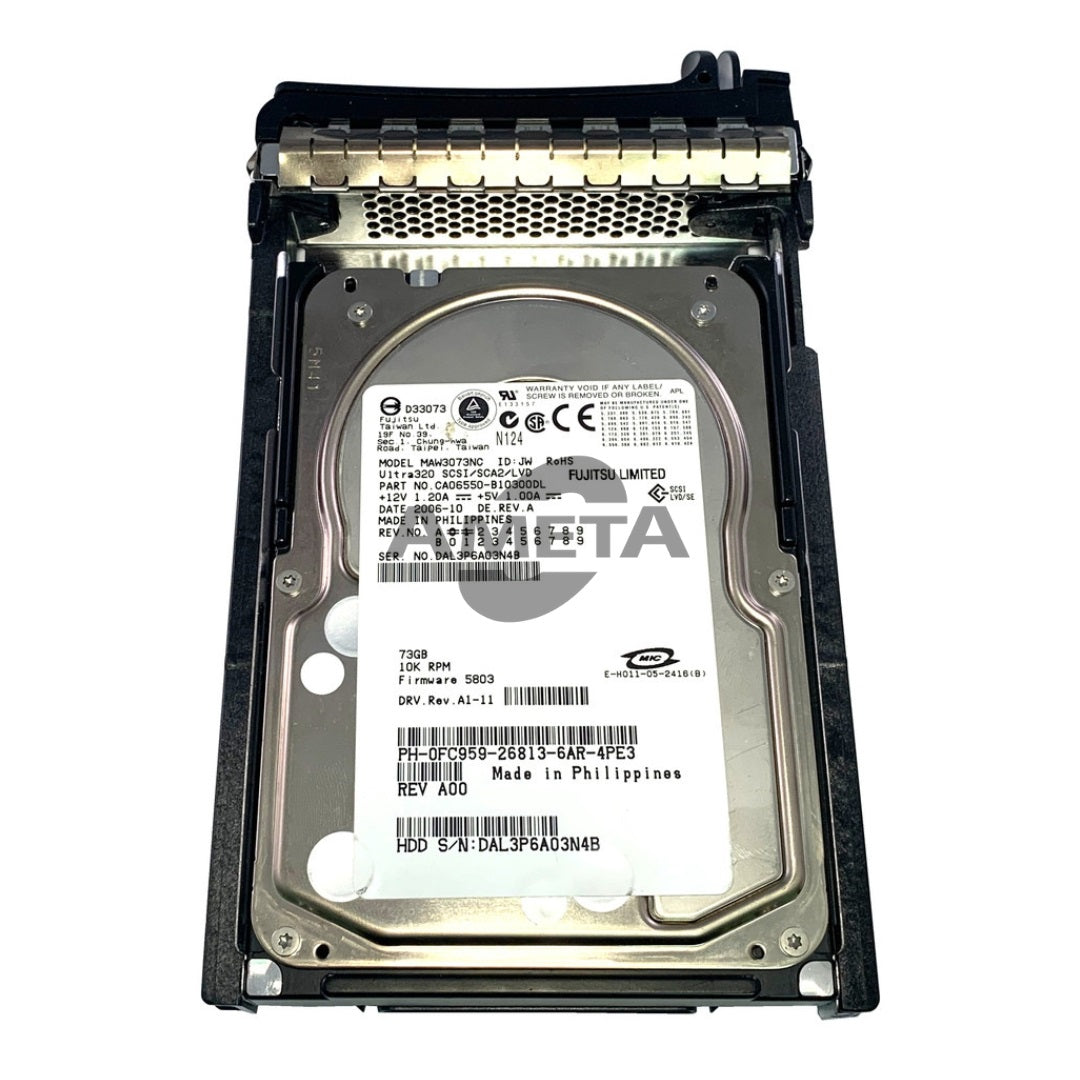 N4332 - 73GB 10K 80PIN SCSI U320 HDD
