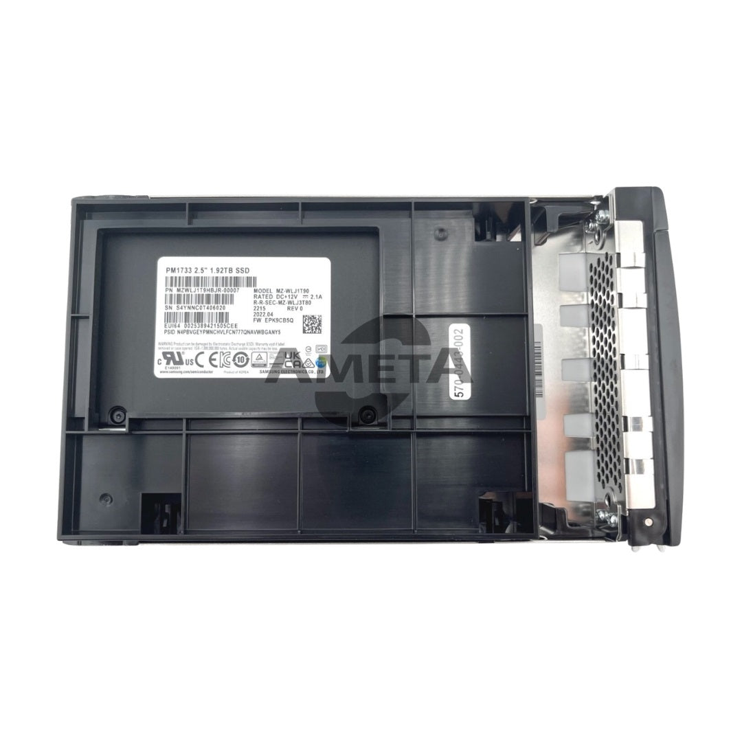 R7S93A - HPE Alletra 6000 1.92TB NVMe Flash Carrier Spare SSD