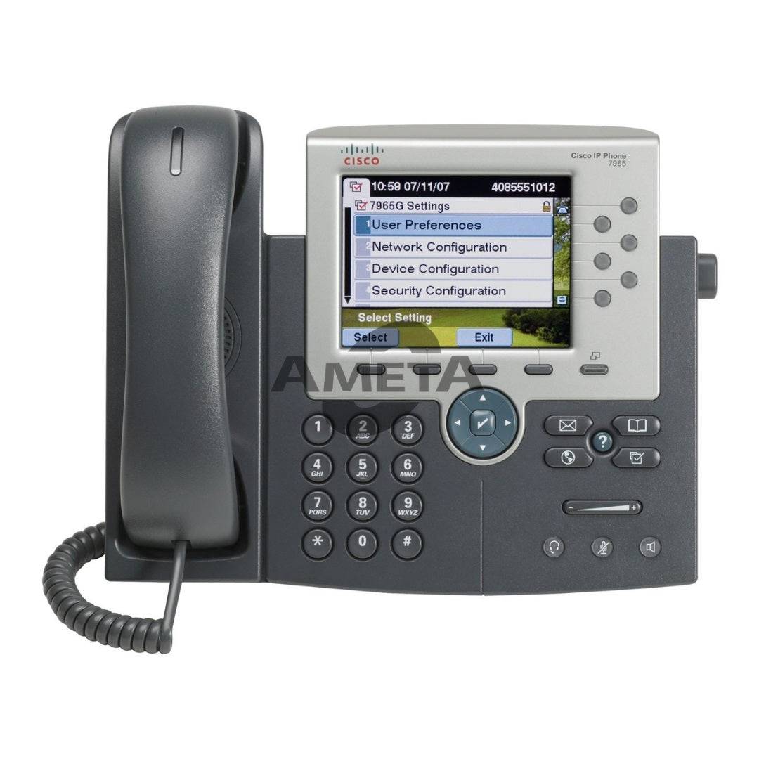 CP-7965G - Cisco UC Phone 7965, Gig Ethernet, Color