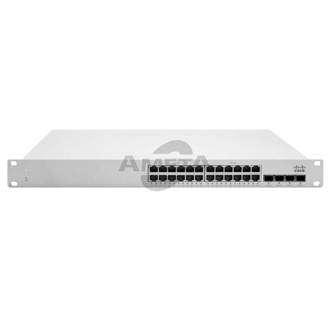 MS225-24P-HW - Meraki MS225-24P L2 Stck Cld-Mngd 24x GigE 370W PoE Switch