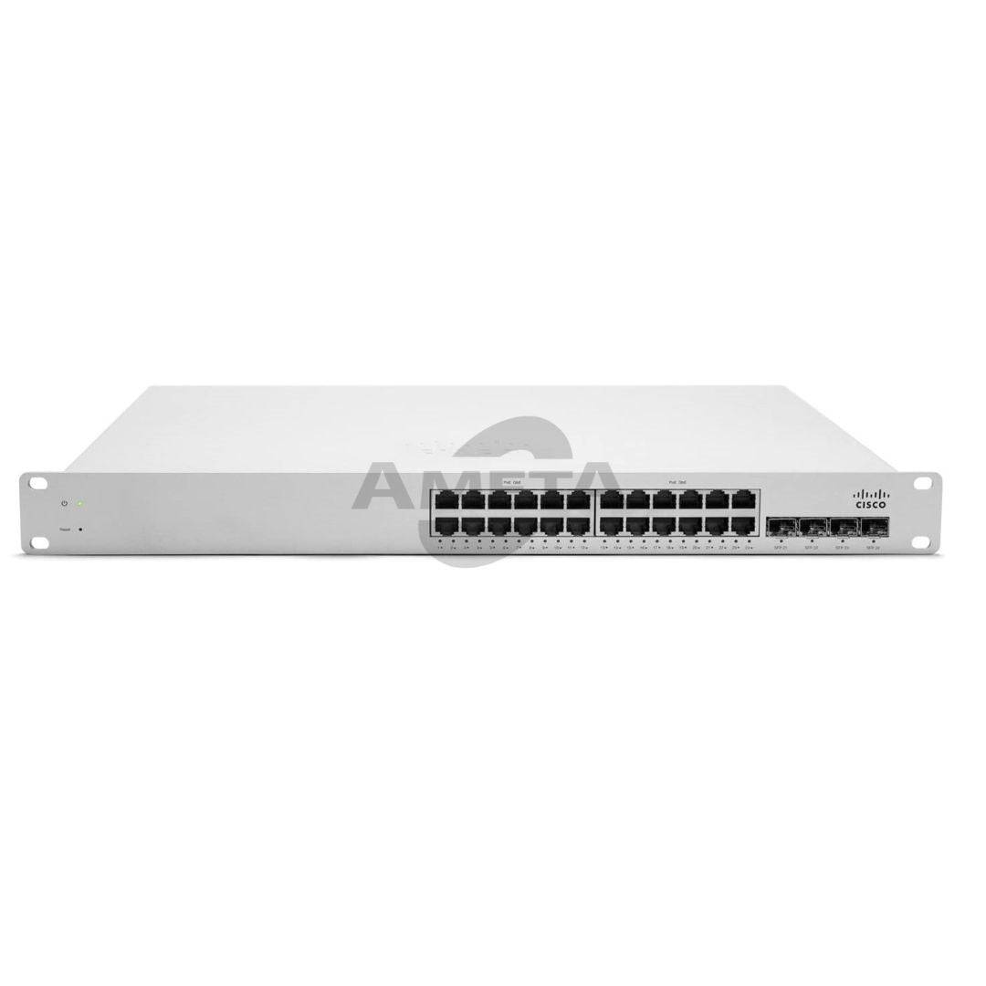 MS320-24P-HW - Meraki Cloud-Managed L3 24 Port Gigabit 370W PoE Switch