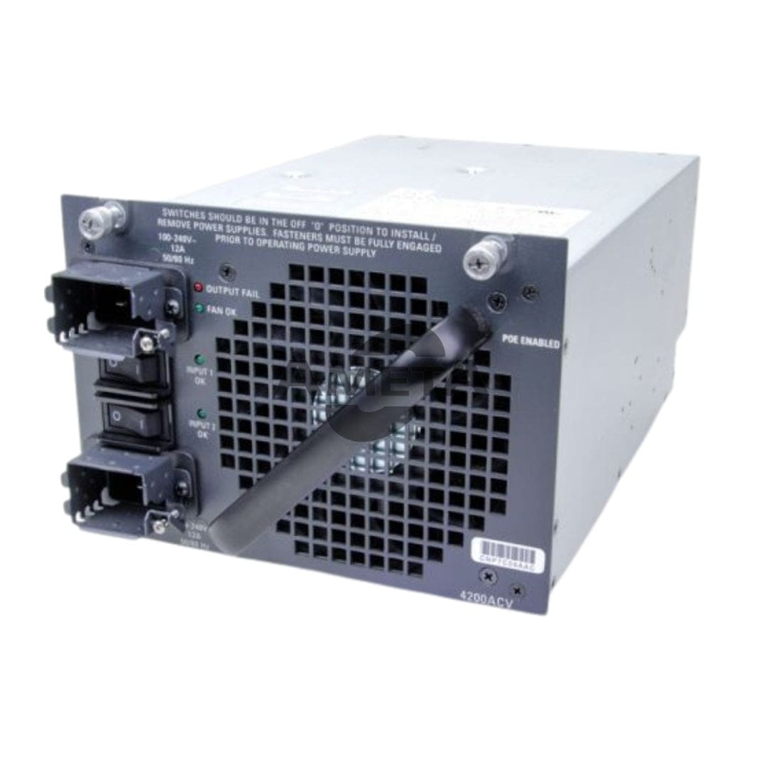PWR-C45-4200ACV - Cisco Catalyst 4500 4200W AC dual input Power Supply (Data + PoE)