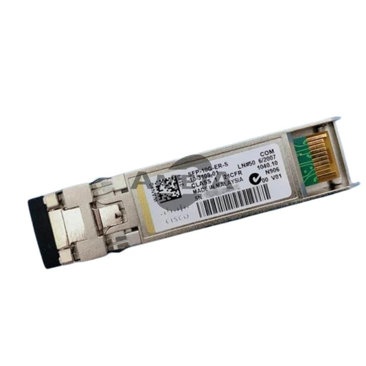 SFP-10G-ER-S - 10GBASE-ER SFP Module, Enterprise-Class