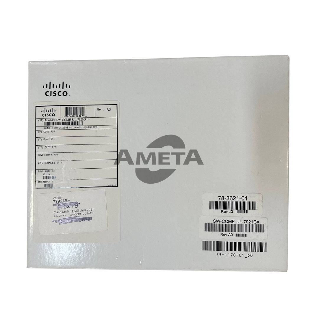 SW-CCME-UL-7921G - Cisco Unified CME User License for single Cisco 7921G
