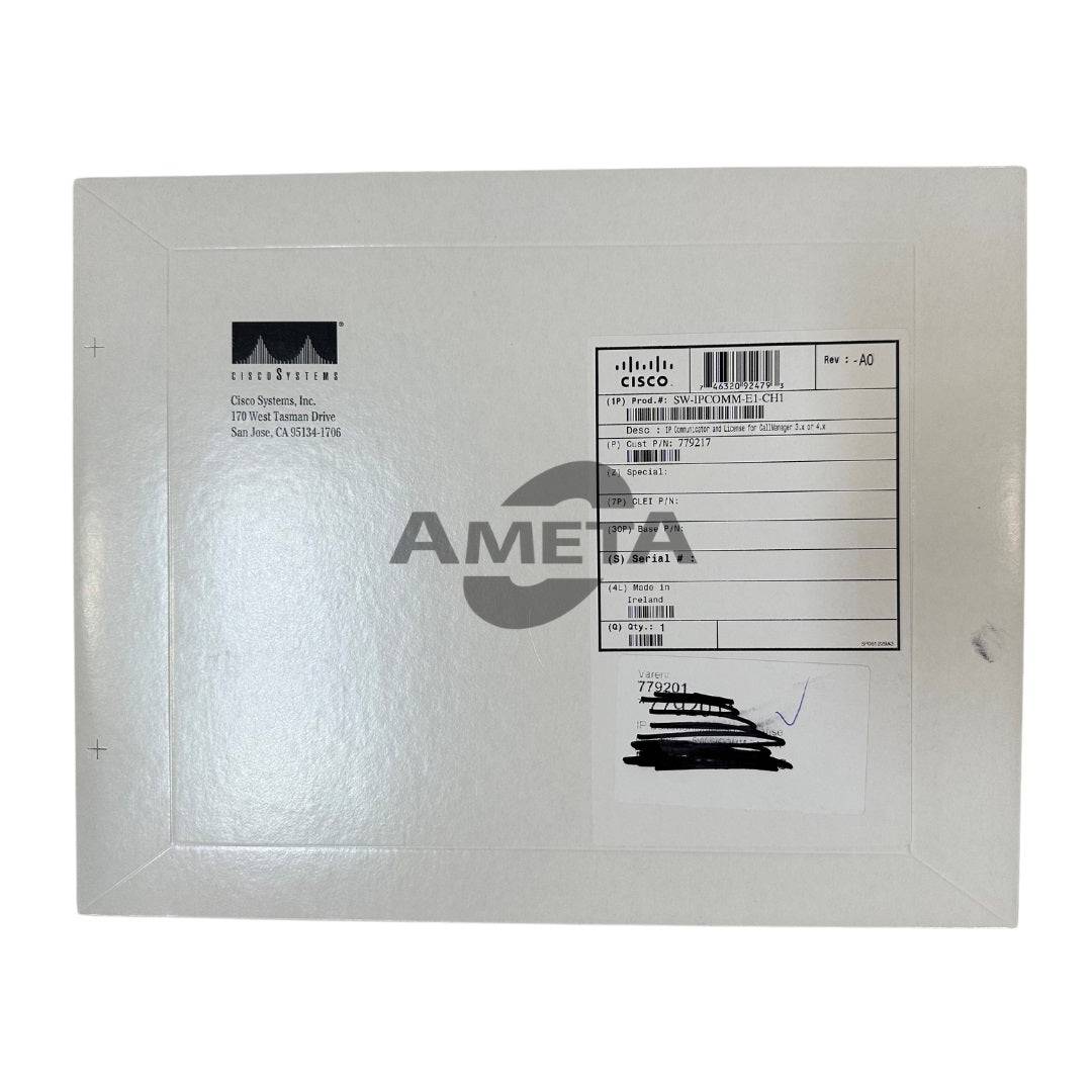SW-IPCOMM-E1-CH1 - Cisco IP Communicator License 1 License