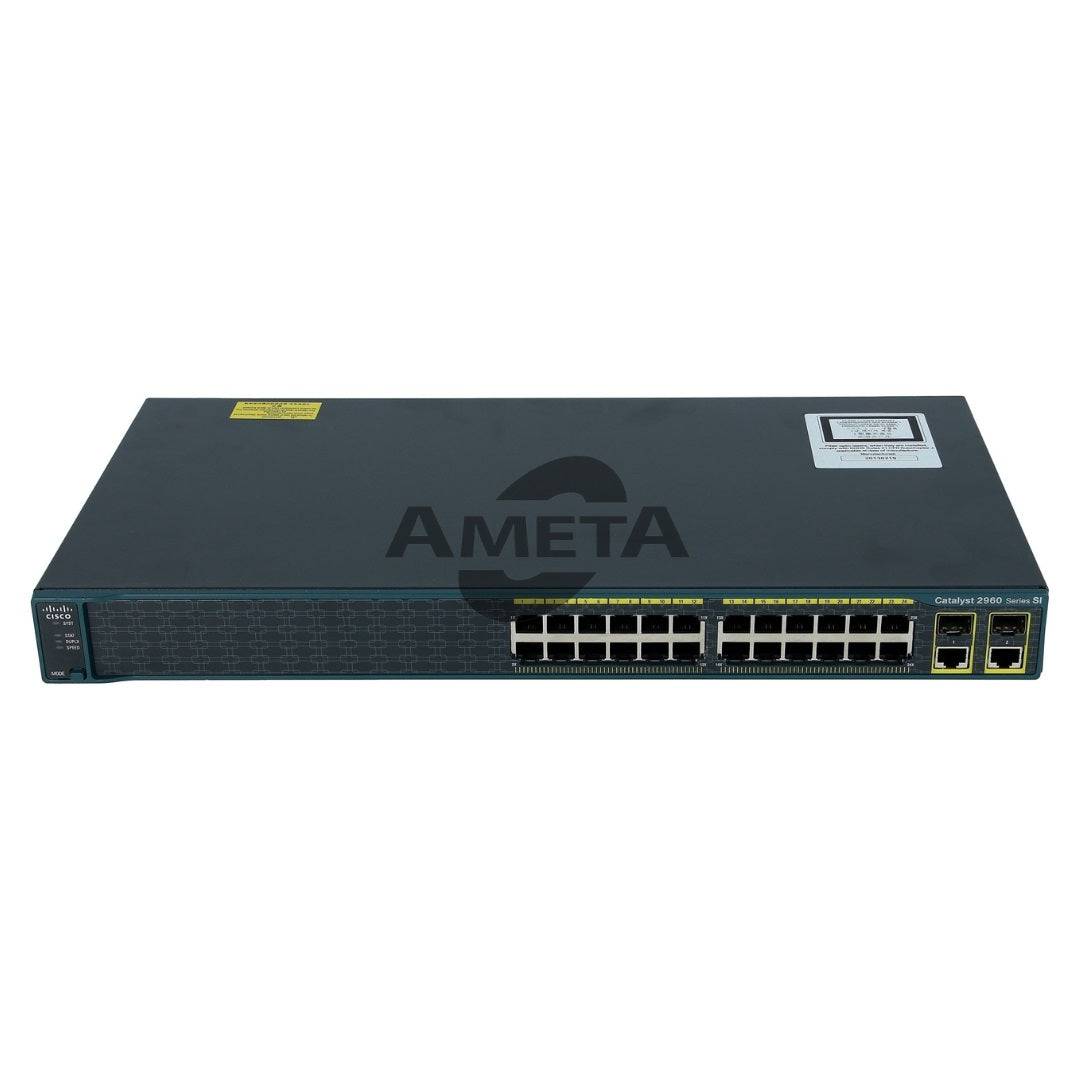 WS-C2960-24TC-S - Catalyst 2960 24 10/100 + 2 T/SFP LAN Lite Image