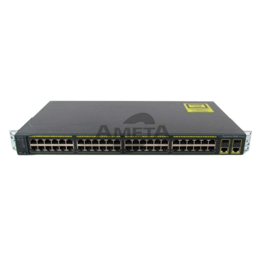 WS-C2960-48TC-L - Catalyst 2960 48 10/100 + 2 T/SFP LAN Base Image