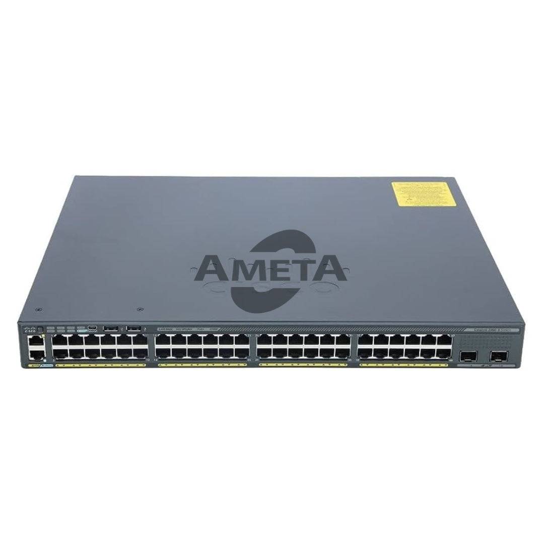 WS-C2960X-48FPD-L - Catalyst 2960-X 48 GigE PoE 740W, 2 x 10G SFP+, LAN Base