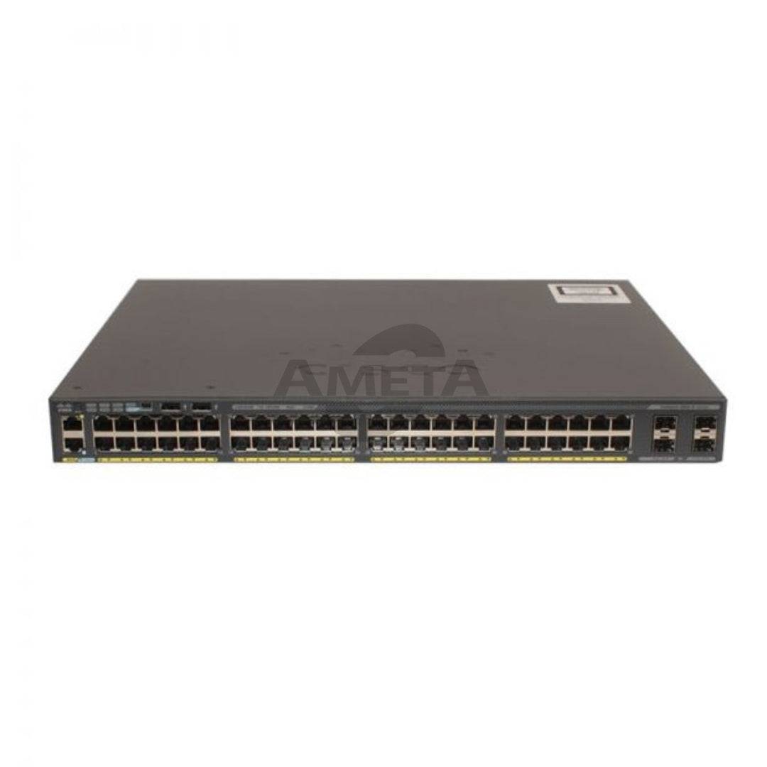 WS-C2960X-48TS-L - Catalyst 2960-X 48 GigE, 4 x 1G SFP, LAN Base