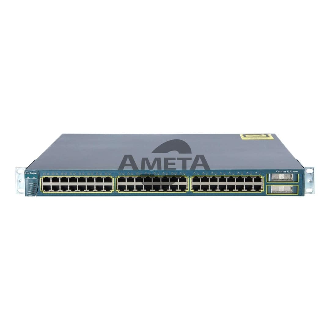WS-C3550-48-SMI - Catalyst C3550 48 10/100 + 2 GBIC Standad Multilayer Image