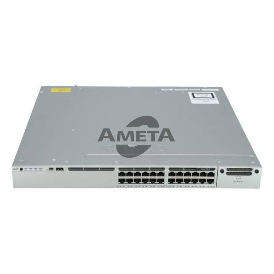 WS-C3850-24PW-S - Cisco Catalyst 3850 24 Port PoE with 5 AP license IP Base
