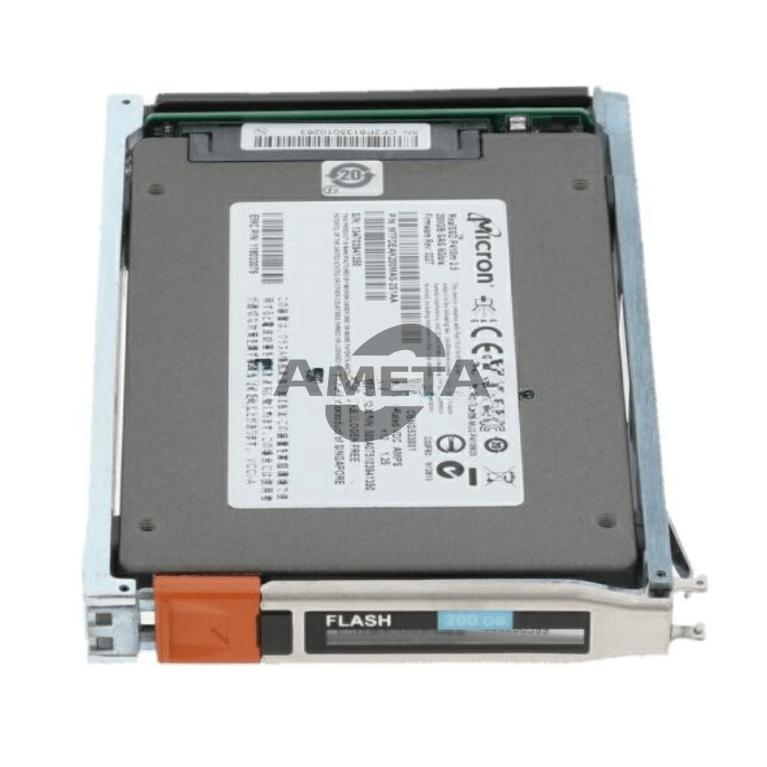 V4-2S6FX-200 / 005050599 - EMC 200GB SAS SSD 6GBPS 25x2.5 DPE/DAE