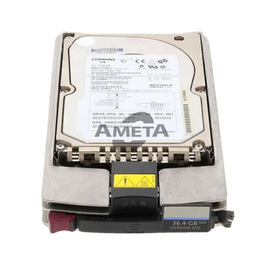 176496-B22 / 177986-001 - 36.4GB Hot Plug Ultra3 10K HDD