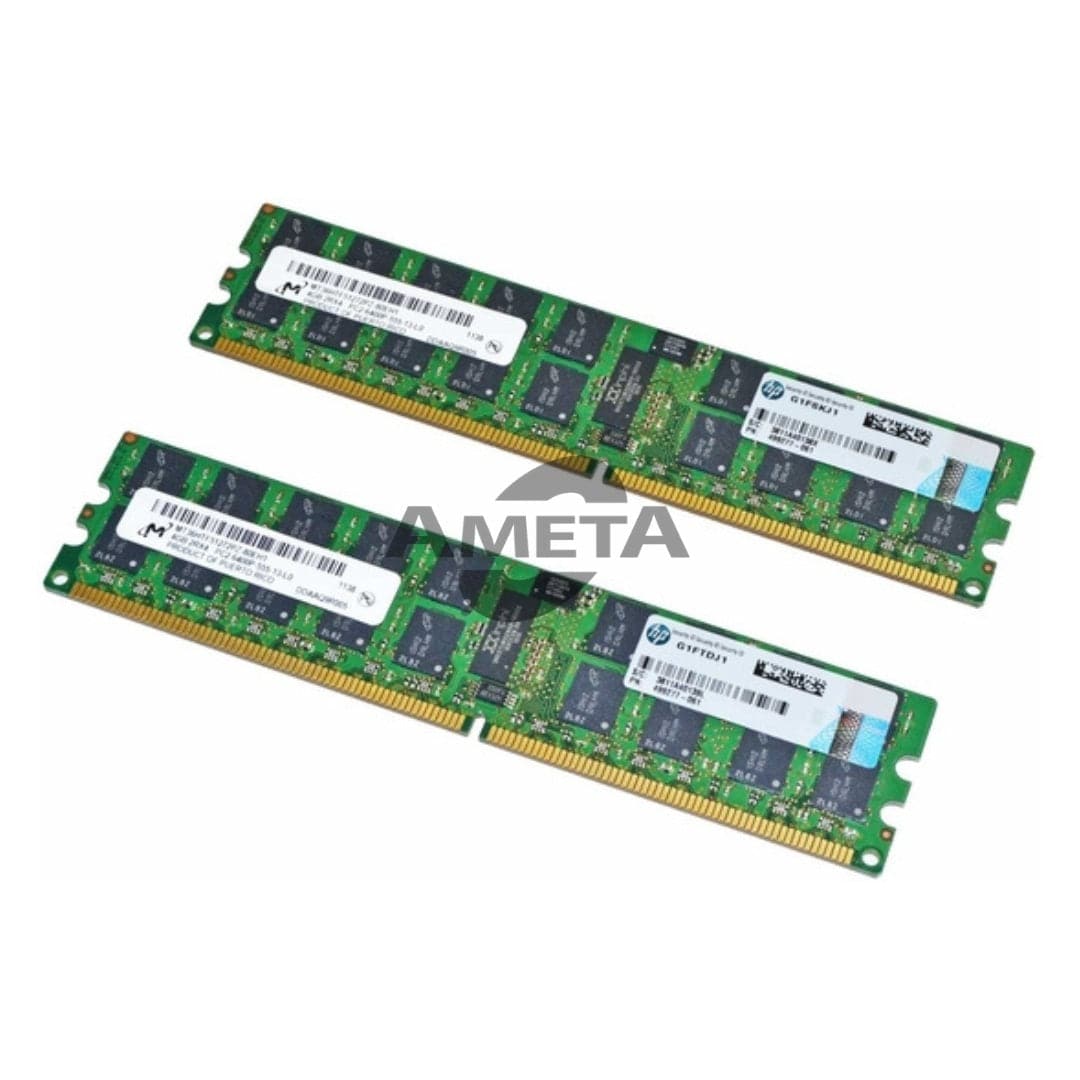 504351-B21 / 2 x 504465-061 - HP 8GB REG PC2-6400 2x4GB LP Kit