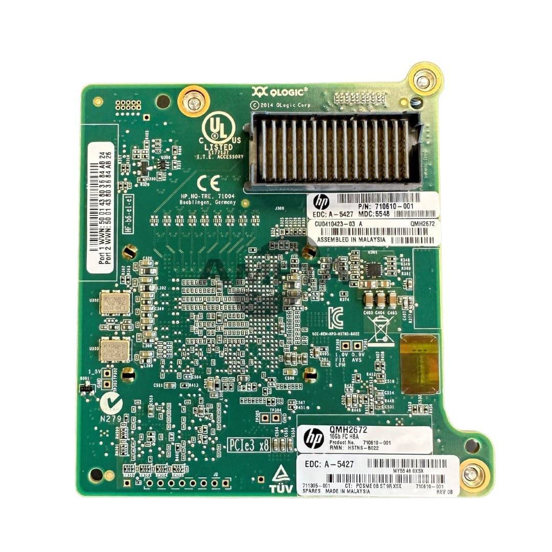710610-001 / 711305-001 - HP QMH2672 16GB FC HBA Mezzanine