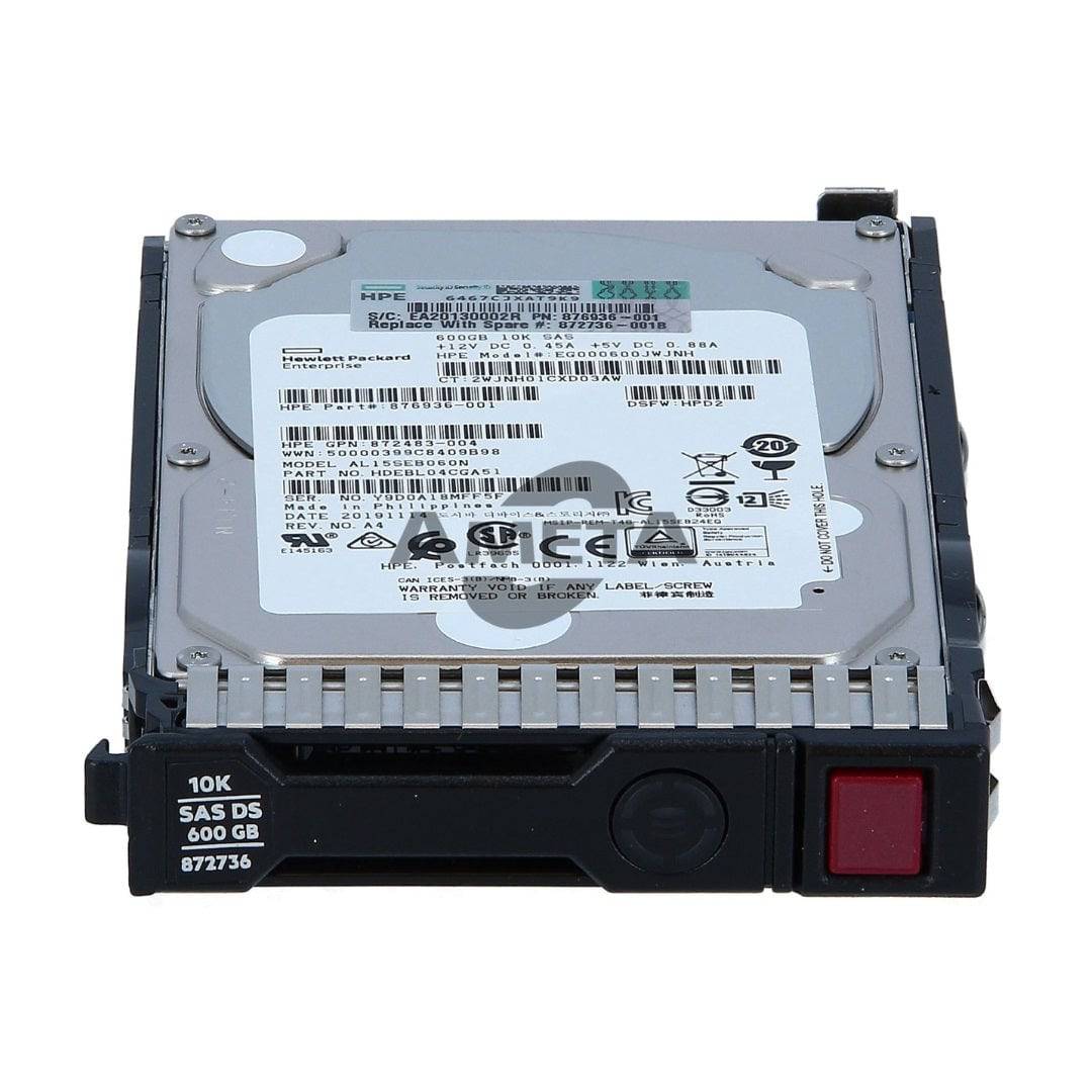 781577-001 - HP 600GB 12G SAS 10K 2.5IN SC ENT HDD