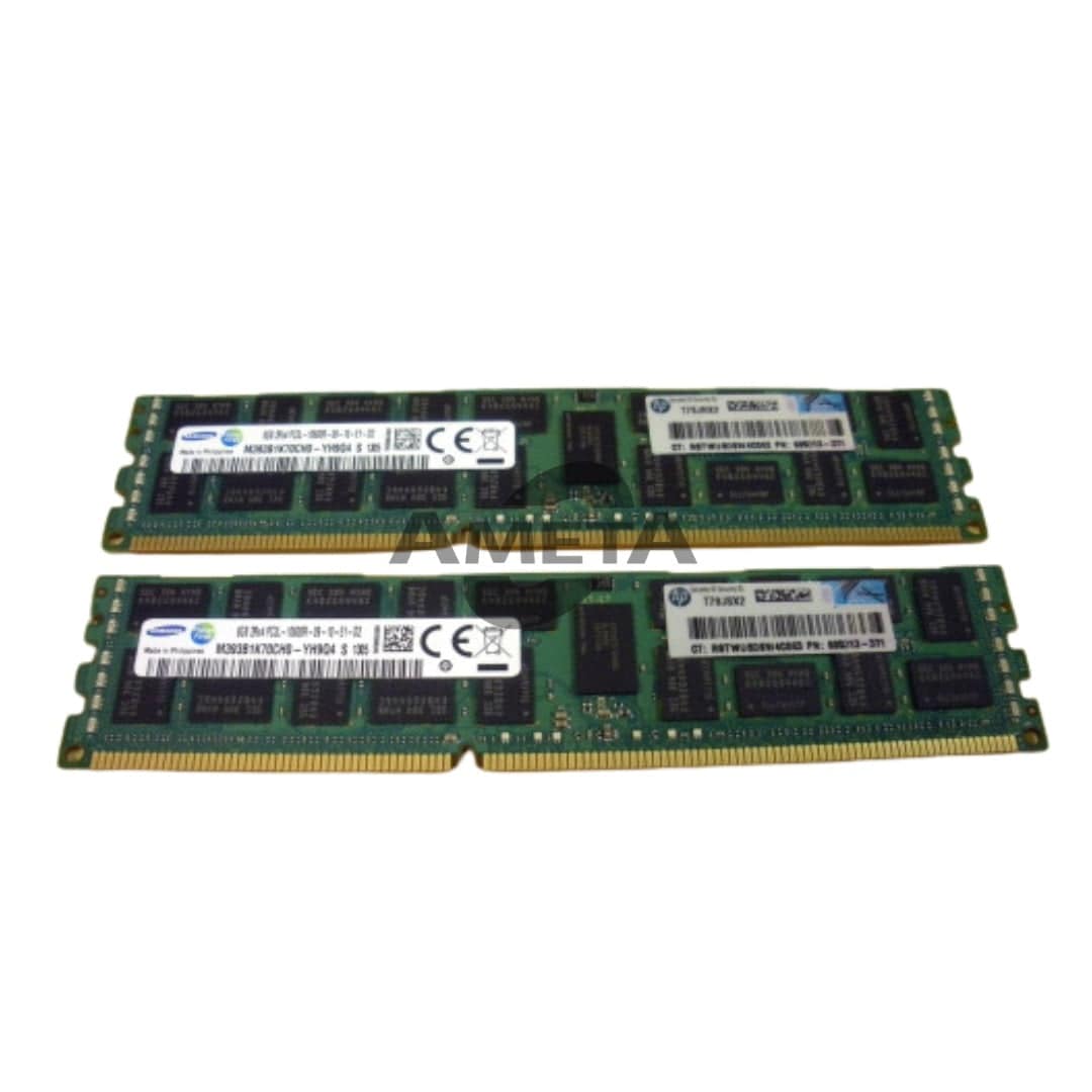 AM231A - HP rx2800 i2 16GB(2x8GB) PC3-10600R-9 Memory Kit