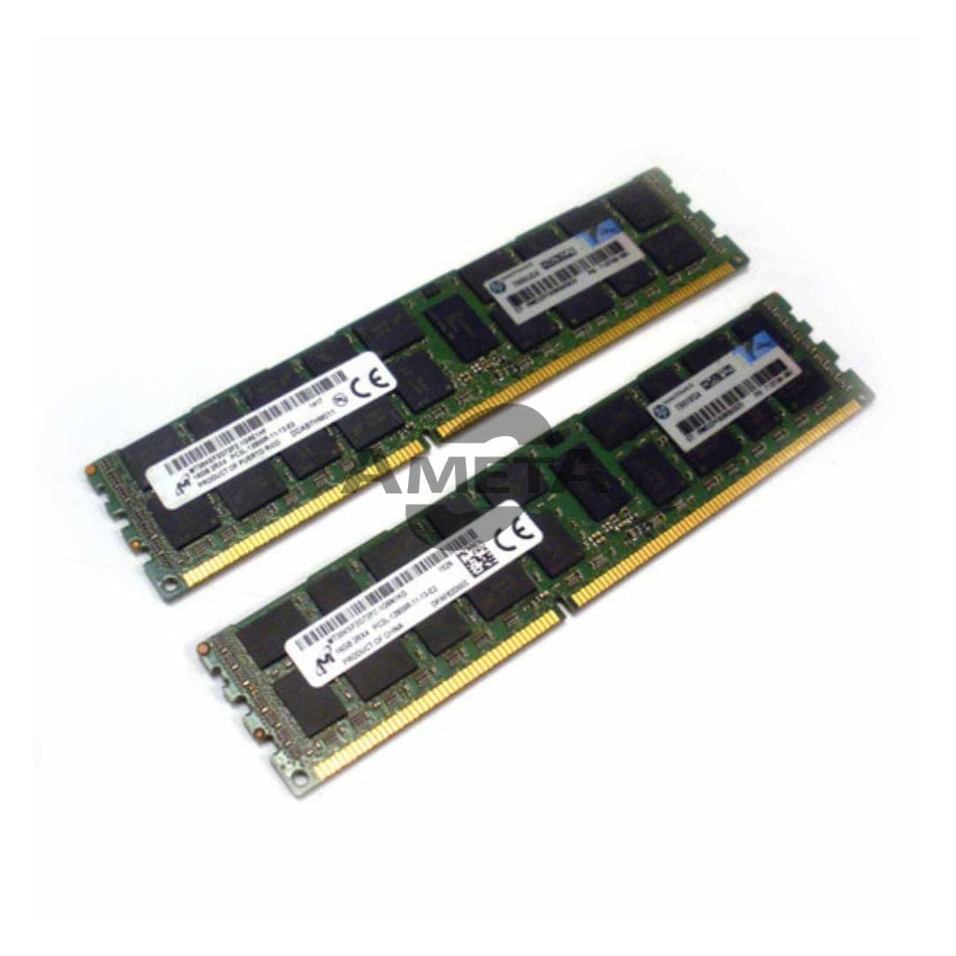 AT110B - <span data-mce-fragment="1">HPE RX2800 32GB (2X16GB) DUAL RANK PC3L 12800 (DDR3-1333) REGISTERED CAS-9 MEMORY KIT