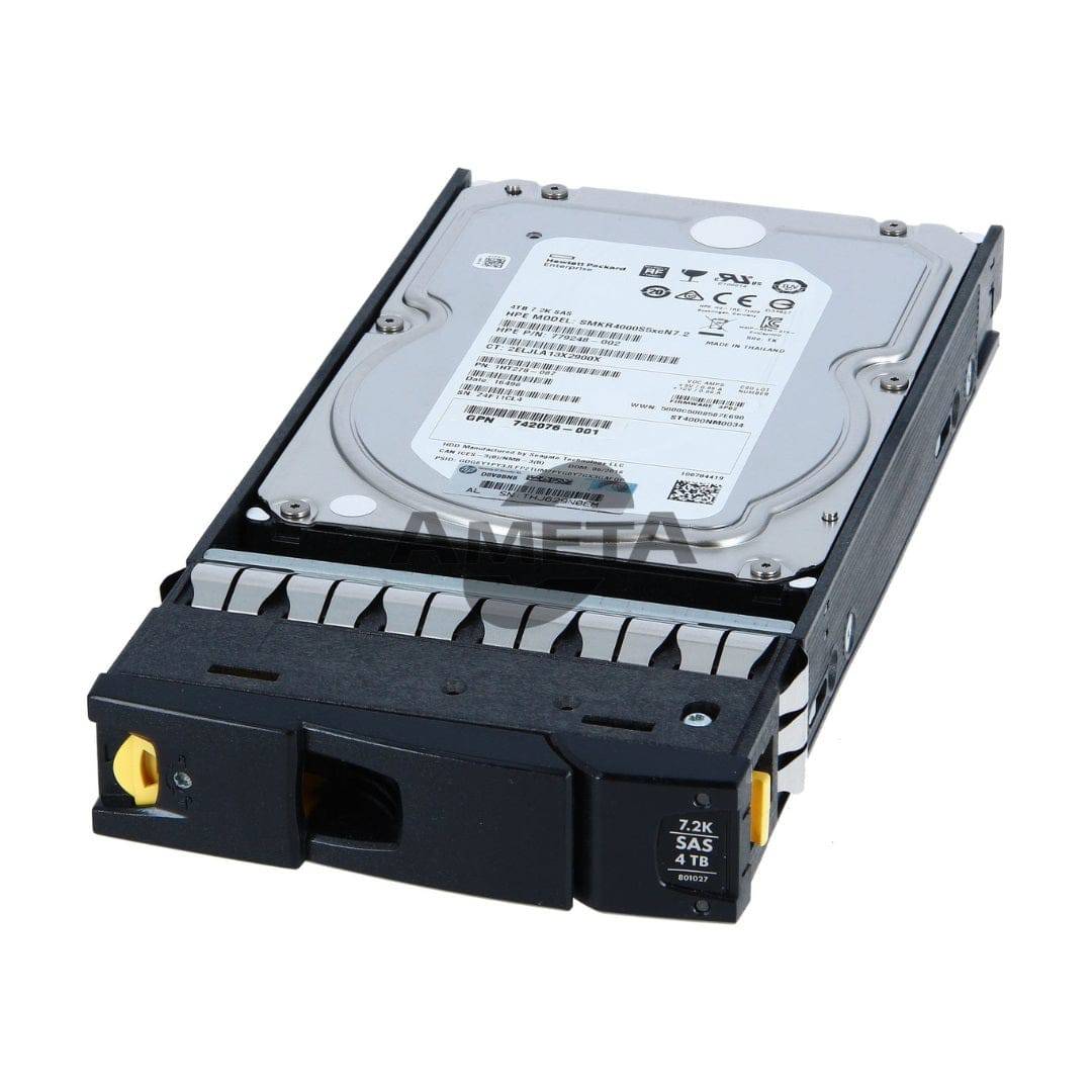 H6Z87A / 743183-001 - HPE 3PAR STORESERV M6720 4TB 6G 7.2K LFF HDD