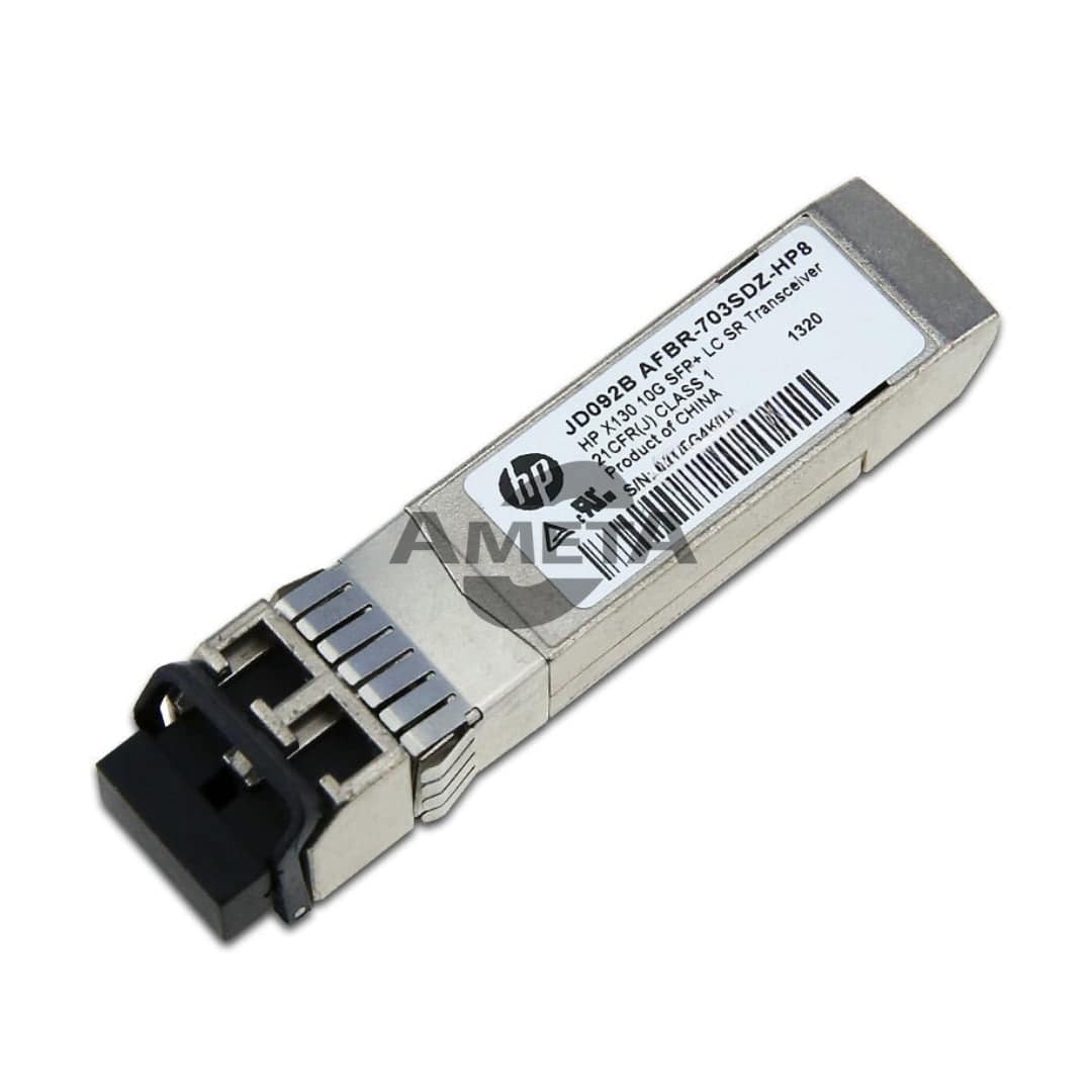 JD092B - HP X130 10G SFP+ LC SR Transceiver