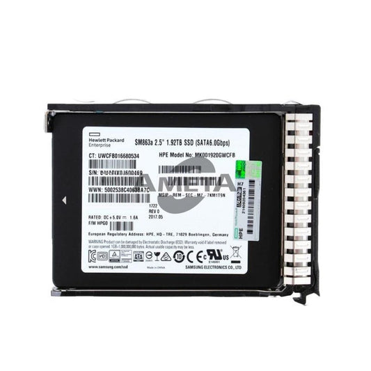 P08370-B21 / P08472-001 - HPE 1.92TB NVMe x4 MU SFF SCN Spl SSD (NEW)