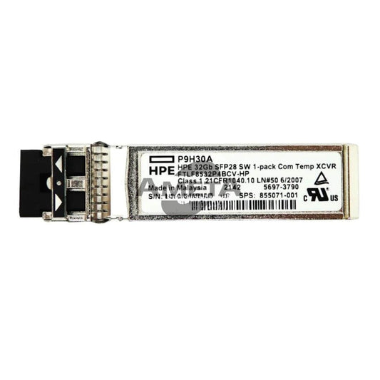 P9H30A / 855071-001 - HP 32GB SFP+ SW 1PACK Com Temp XCVR