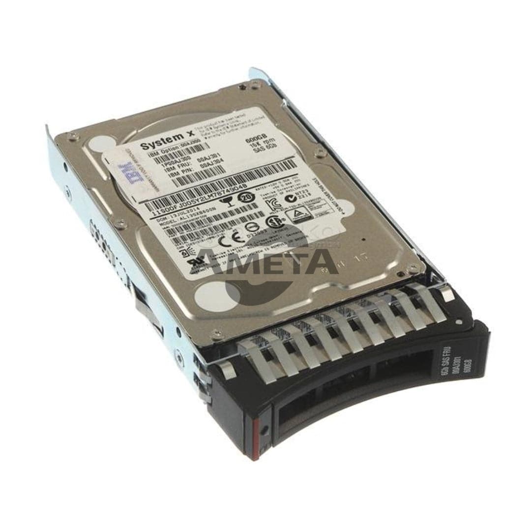 00AJ300 / 00AJ301 / 00AJ302 - IBM 600GB 15K 6Gbps SAS 2.5" G2HS HDD