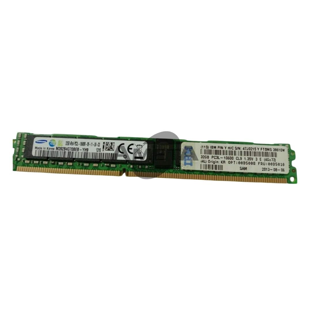 00D5008 / 00D5010 - IBM 32GB DDR3 1333MHz 4Rx4 1.35V VLP RDIMM