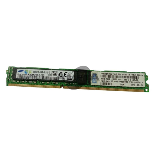 00D5008 / 00D5010 - IBM 32GB DDR3 1333MHz 4Rx4 1.35V VLP RDIMM
