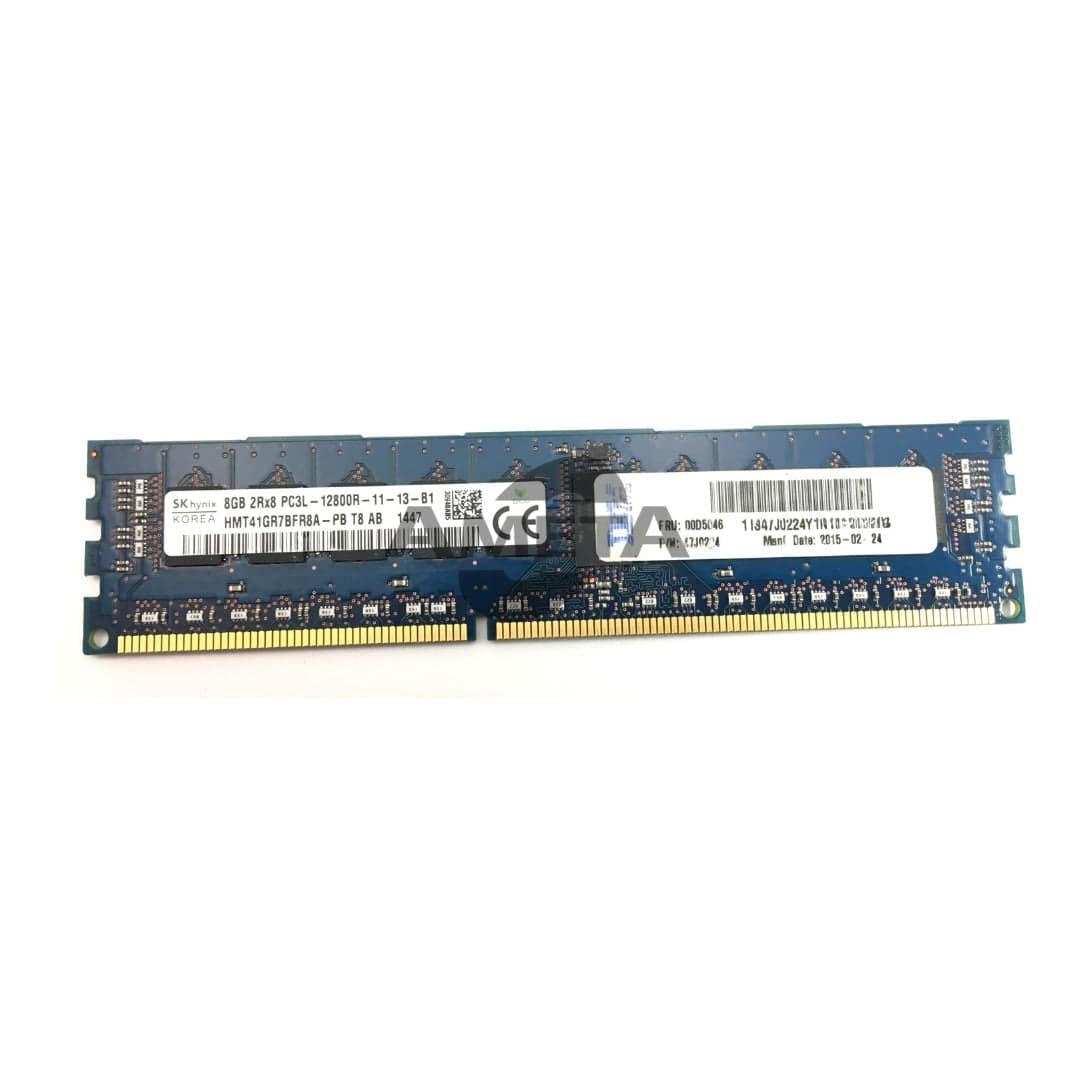 00D5046 - IBM 8GB 2RX8 PC3L-12800R DDR3-1600MHz RDIMM
