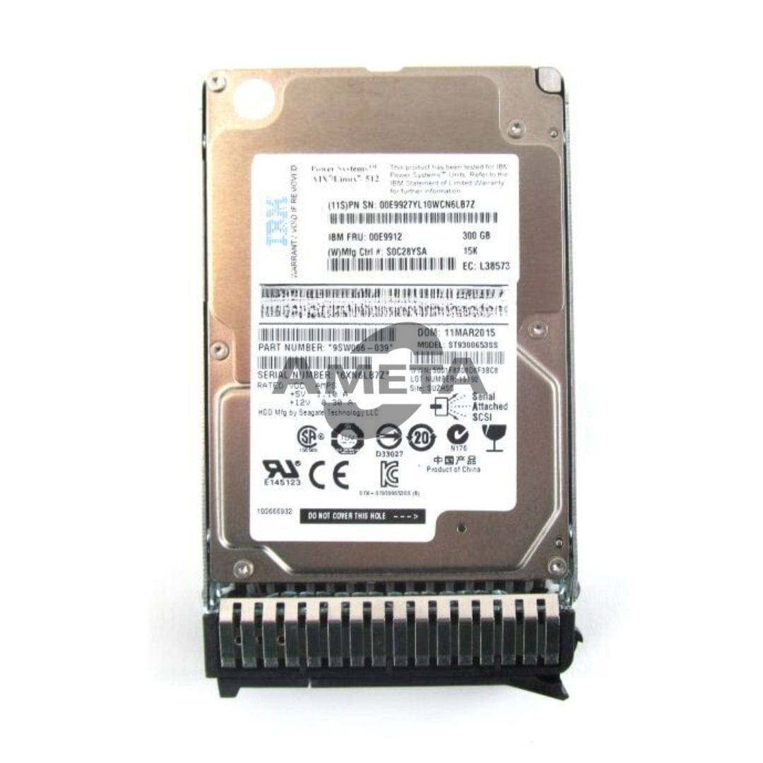 00E9912 / ESDB - IBM 300GB 15K RPM SAS SFF3 HDD