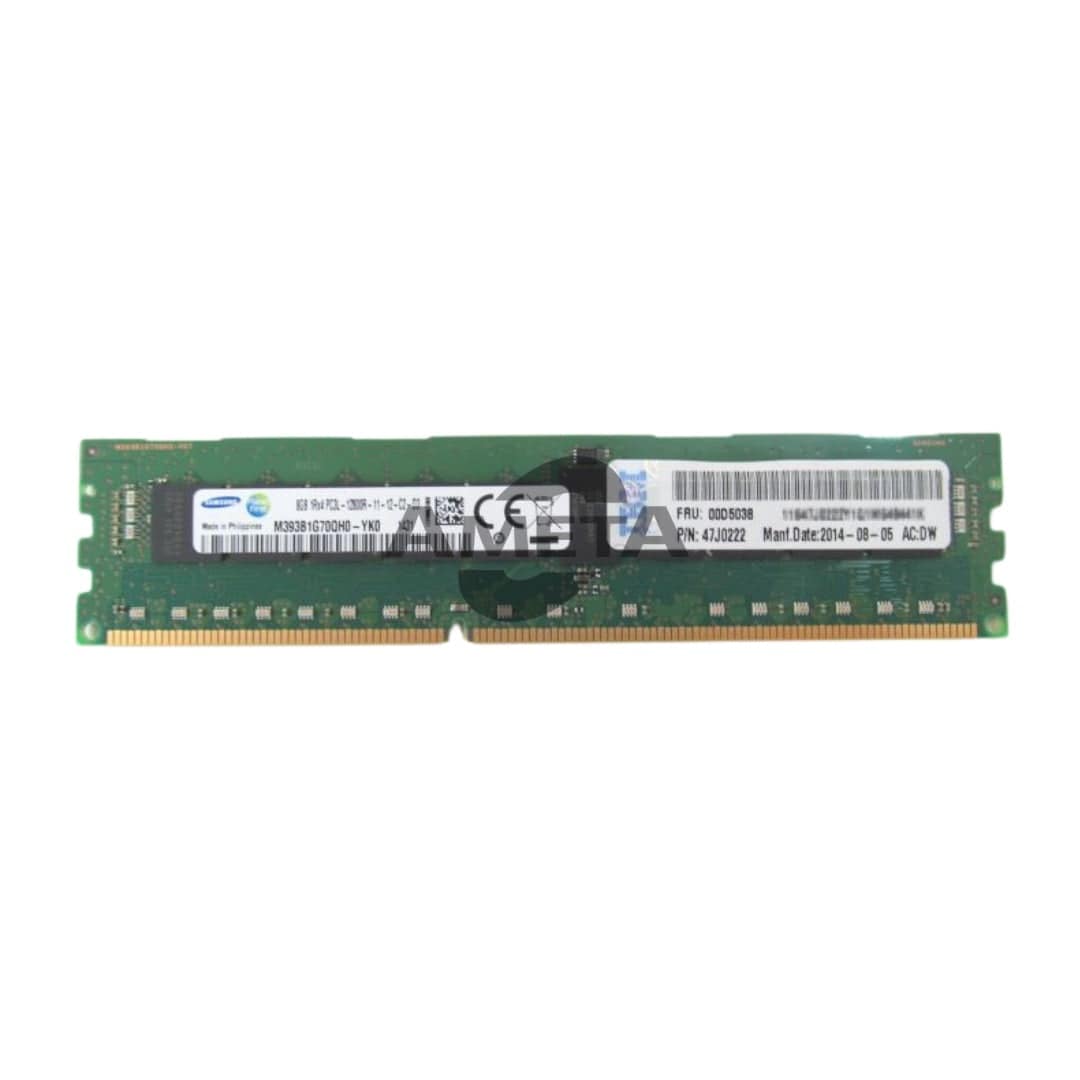 00FE675 / 00FE679 / 00D5036 - IBM 8GB (1x8GB, 1Rx4, 1.35V) PC3L-12800 CL11 ECC DDR3 1600MHz LP RDIMM