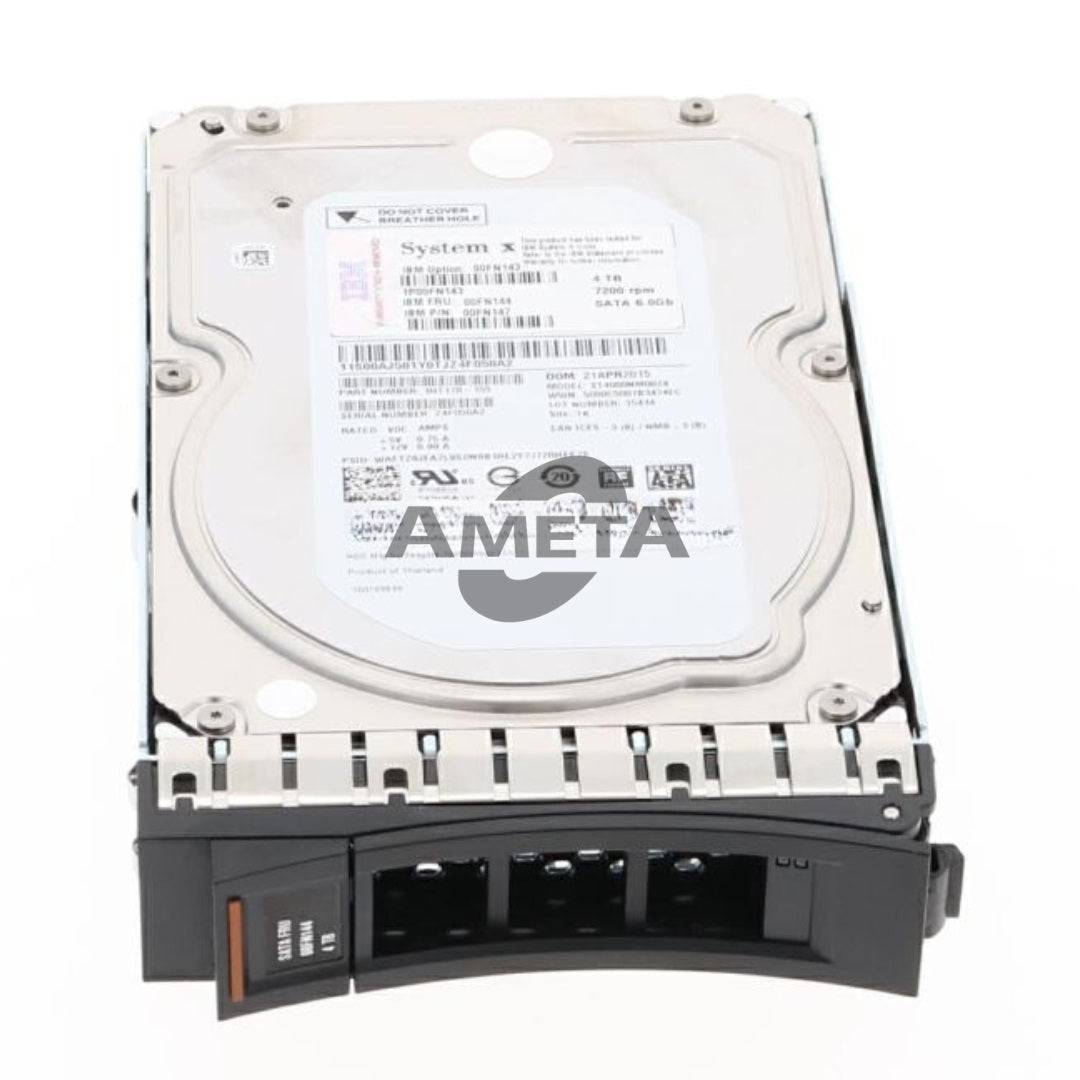 00FN143 - Lenovo 4TB 6G 7.2K SATA G2HS LFF HDD
